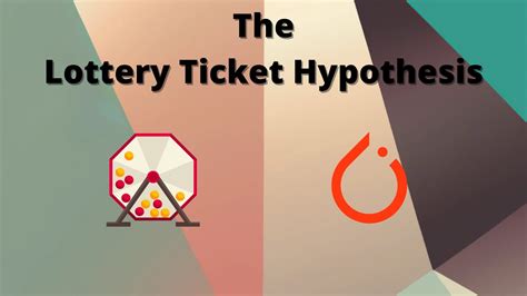 the lottery ticket analysis.